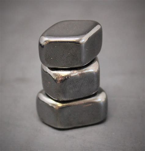 Small Magnetic Hematite Tumbled Stones Choose 4 Oz 8 Oz Or 1 Etsy