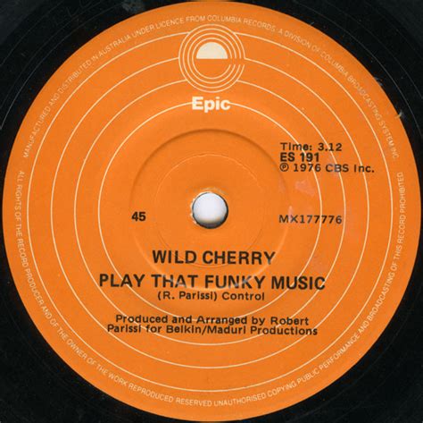 Wild Cherry Play That Funky Music 1976 Vinyl Discogs