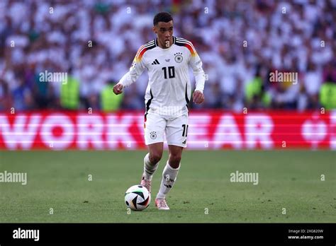 Jamal Musiala Of Germany In Action During The Uefa Euro 2024 Quarter