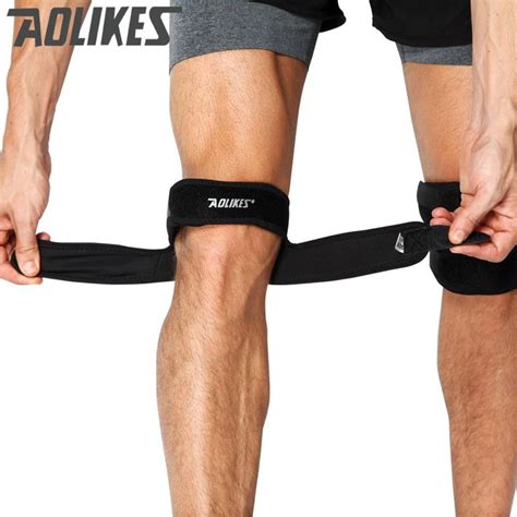 Aolikes Pc Knee Support Patella Belt Elastic Bandage Sport Strap Knee