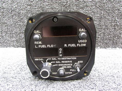 910532p Shadin Aviation Cfg A Fuel Flow Indicator Assembly