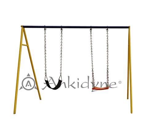 Iron Park Swing Park Play Equipment Rubber Swing Outdoor Swing At