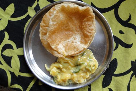 Ramadevi Recipes Poori Potato Curry Vurlagadda Kurama For Poori Andhra Style