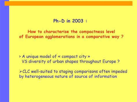 Workshop On Land Accounts And Urban Morphology Etc Ce July Ppt