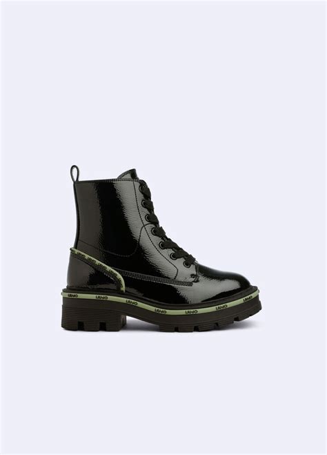 Patent Combat Boots