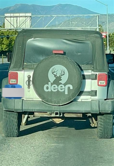 Deer Jeep Heavens To Betty