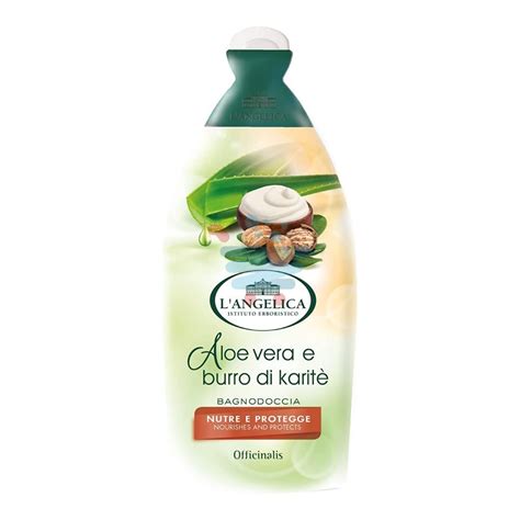 L ANGELICA BAGNO ALOE E BURRO DI KARITE 450 ML