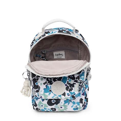 Alber In Convertible Mini Bag Printed Backpack Glorious Silver