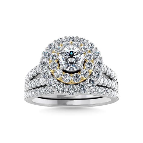 K White Gold Lab Grown Diamond Ct Tw Engagement Ring