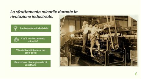 Lo Sfruttamento Minorile Durante La Rivoluzione Industriale By Amin