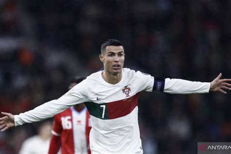 Cristiano Ronaldo Cetak Brace Portugal Bantai Luksemburg 6 0 Antara News