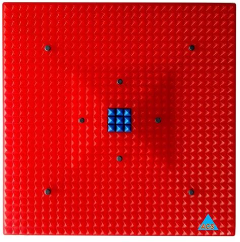 Multicolor Plastic Acs Acupressure Mat Iii General Foot Massager Mat