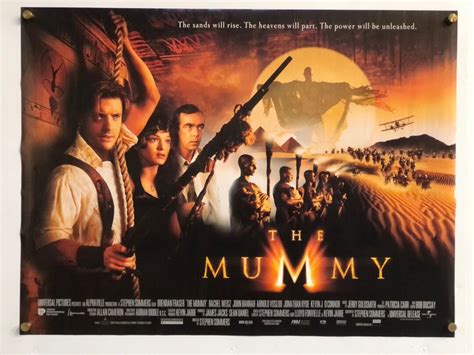 The Mummy 1999 British Quad Movie Poster - Etsy