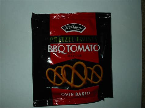 Food and Shit: Millstone Pretzel Twists - BBQ Tomato Flavour