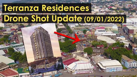 Iloilo City Terranza Residences Cinematic Drone Shot Update Youtube