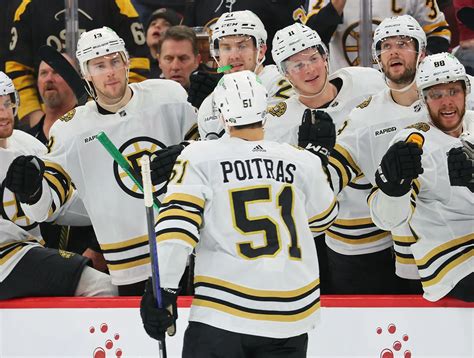 Why the Bruins will sit Matt Poitras for game vs. Islanders