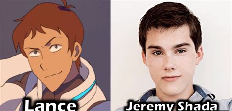 Lance And His Voice Actor Jeremy Shada From Voltron Legendary Defender Voltron Voltron