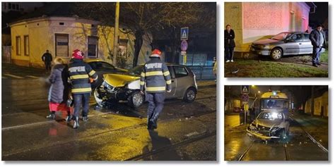 Accident Intr O Intersectie Din Timisoara O Tanara Insarcinata A