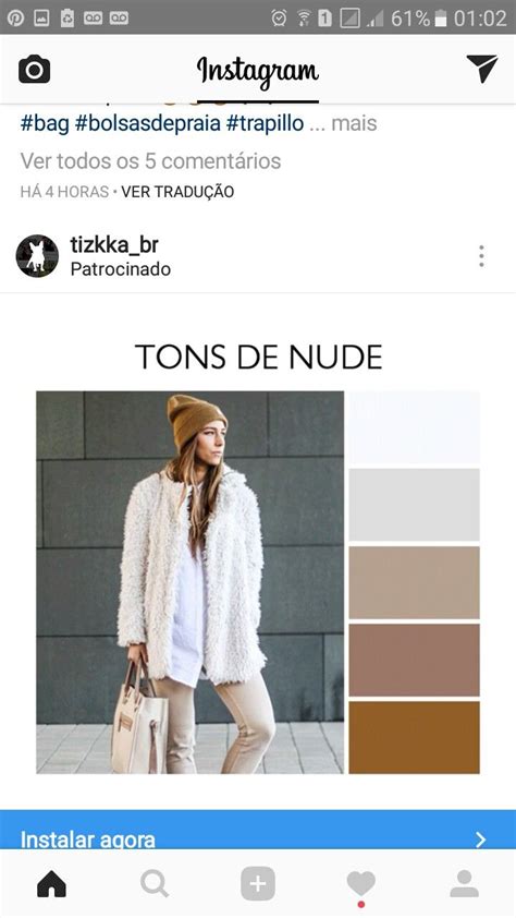Tabela De Cores NUDE