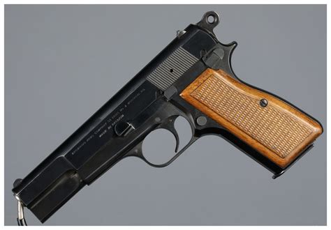 Belgian Browning High Power Semi Automatic Pistol Rock Island Auction