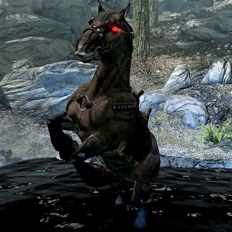 Skyrim Getting The Best Horse Shadowmere Just Push Start