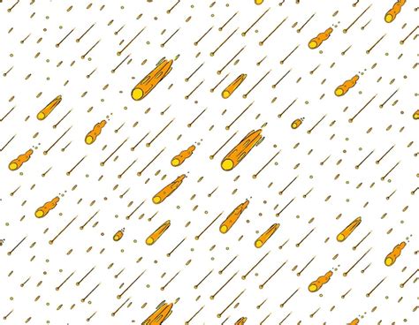 Premium Vector | Pattern meteor shower shooting stars on a transparent ...