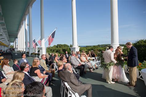 Grand Hotel Mackinac Island West Porch Wedding Photography
