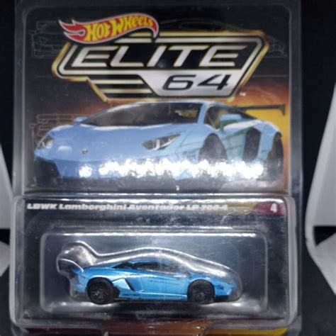 Jual Hot Wheels Elite Lamborghini Aventador Lp Lbwk Shopee Indonesia