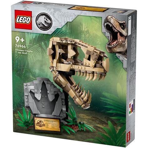 LEGO Jurassic World Dinosaur Fossils TRex Skull Building Set 76964