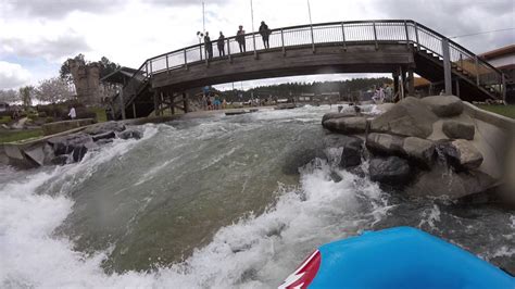 Whitewater Rafting At Us National Whitewater Center Youtube