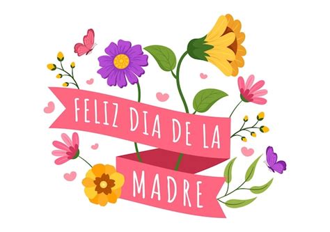 Ilustraci N De Feliz Dia De La Madre Con Celebraci N De Feliz D A De La