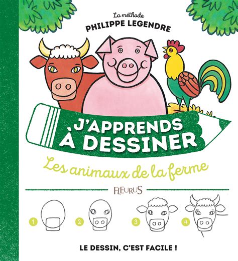 J Apprends Dessiner Les Animaux De La Ferme Cetdke Ac Ke