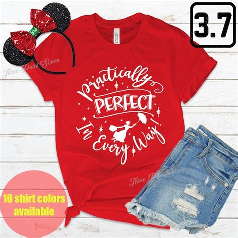 Practically Perfect In Every Way Shirt Mary Poppins Shirt Etsy