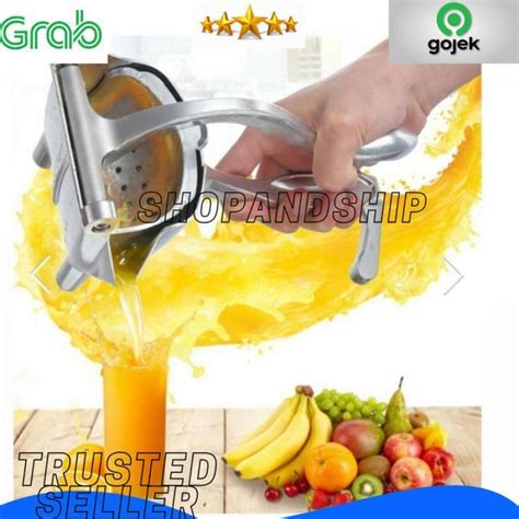 Jual Perasan Pemeras Buah Jeruk Lemon Alat Peras Manual Stainless