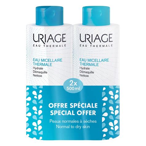 Uriage micelarna voda plava 2x500ml