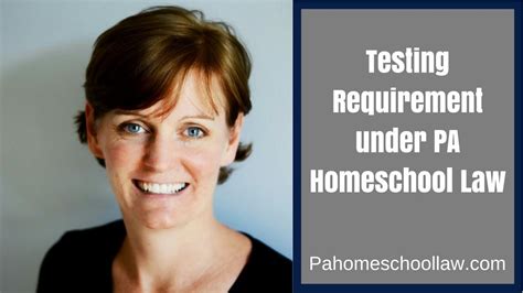 Testing Requirements Pa Homeschool Law Youtube