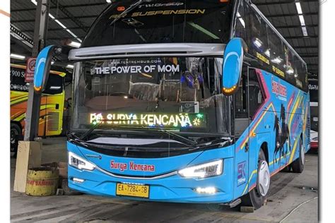 Foto Karoseri Tentrem Luncurkan Bus PO Surya Kencana