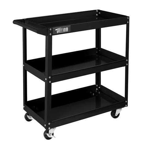 Buy Tuffiom Tier Rolling Tool Cart Lbs Capacity With Ergonomic