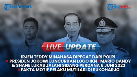 Live Update Pagi Irjen Teddy Minahasa Resmi Dipecat Dari Polri