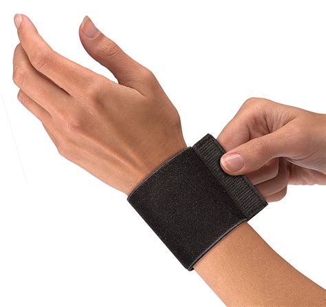 WRIST SUPPORT W/LOOP, ELASTIC, BLACK | Wrist Braces & Supports | By ...