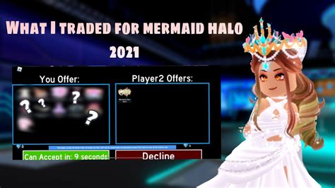 What I Traded For Mermaid Halo 2021 Youtube