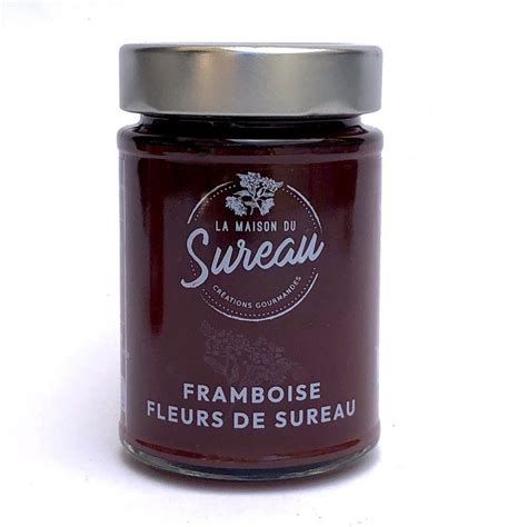 Confiture Framboise fleurs de sureau Gélées et confitures La