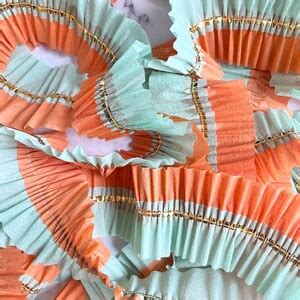 Ruffled Crepe Paper Streamers Party Decorations Etsy