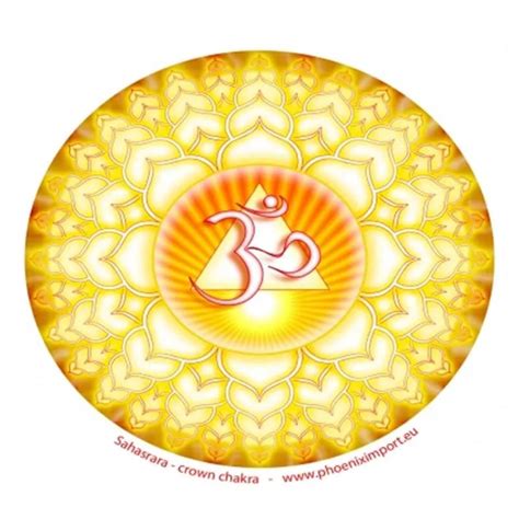 Window Sticker Sahasrara Crown Chakra