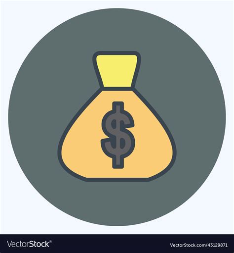 icon profit suitable  startup symbol color vector image