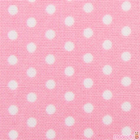 Mini Dot White Spot On Robert Kaufman Pink Fabric ModeS4u