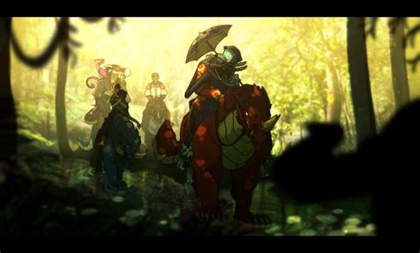jungle trek dnd  flyteck  deviantart