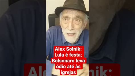 Lula Festa Bolsonaro Leva Dio At S Igrejas O Coment Rio De Alex