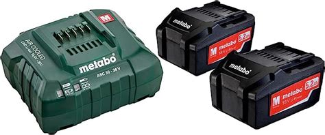 Metabo Basis Set X Ah X Li Power Akkupack V Ah Und