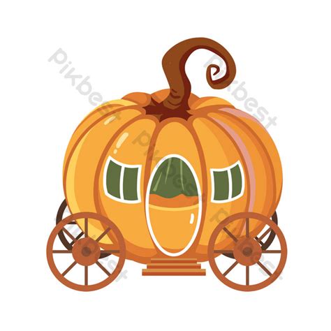 Cartoon Halloween Pumpkin Car  Aep Png Images Free Download Pikbest